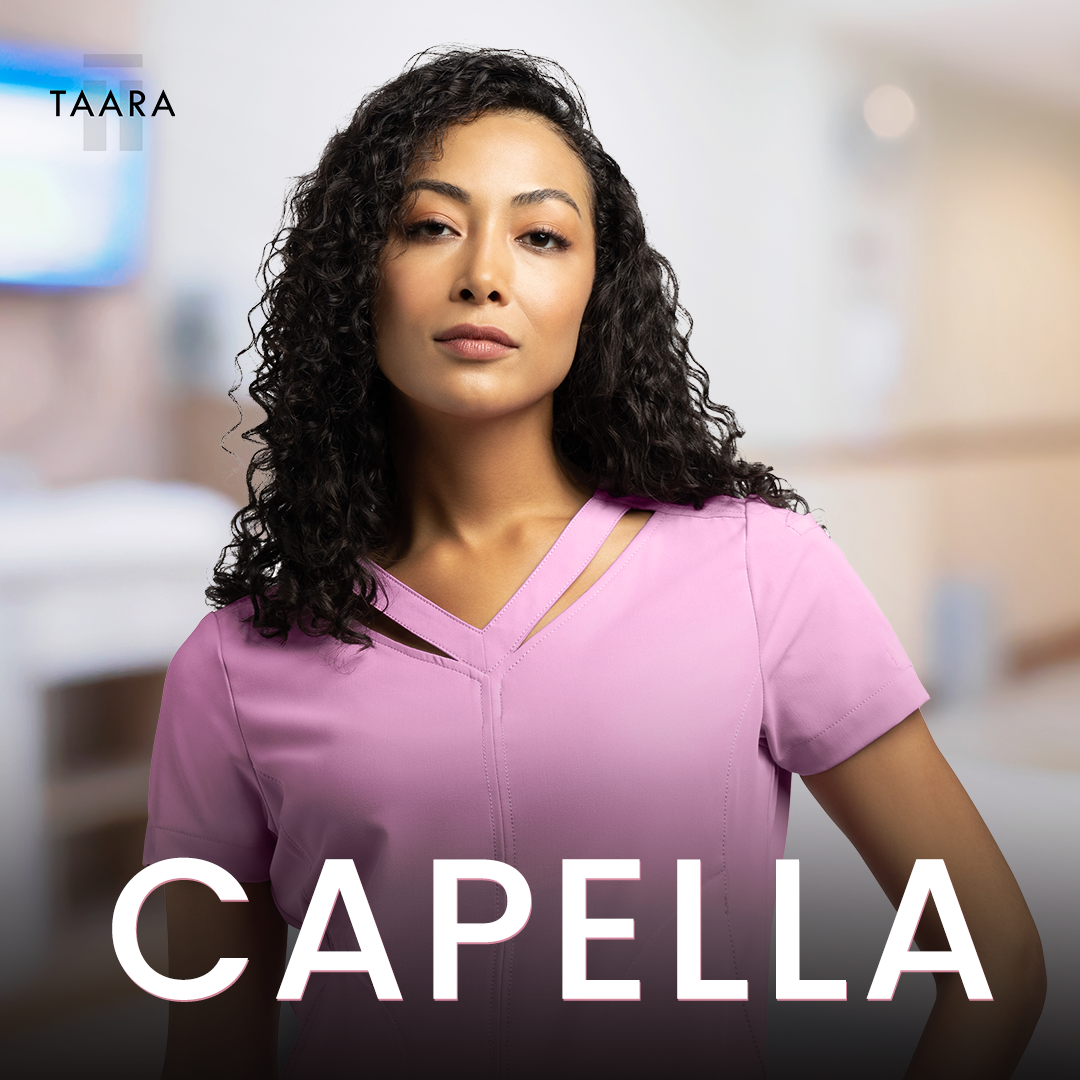 The CAPELLA Top: Redefining Scrubs with its Chic V-Cut Style